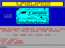 Running screen