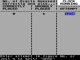 Running screen