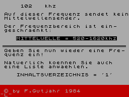 Running screen