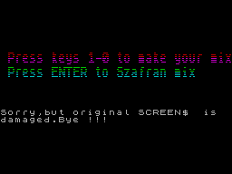 Running screen