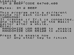 Running screen