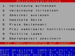 Running screen