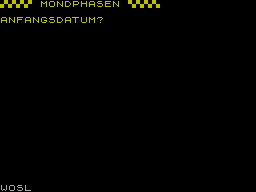 Running screen