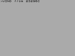 Running screen