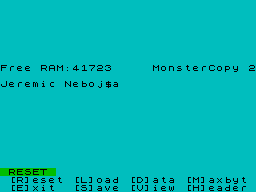 Running screen