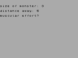 Running screen