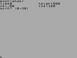 Running screen