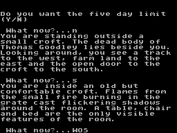 Running screen