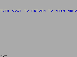 Running screen