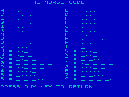 Running screen