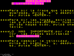 Running screen