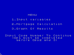 Running screen