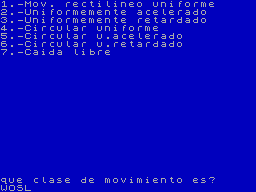Running screen