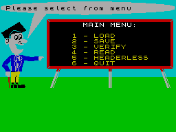 Running screen