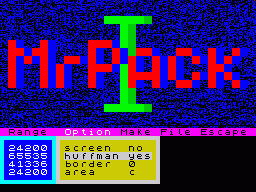 Running screen