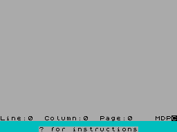 Running screen