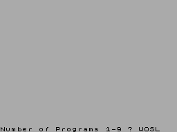 Running screen