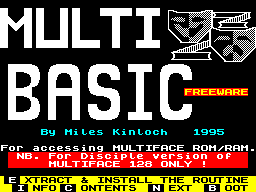 Running screen