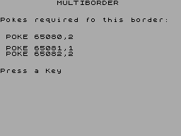 Running screen