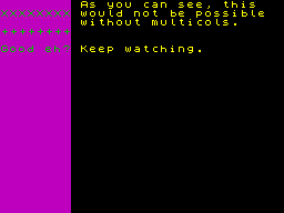 Running screen