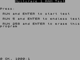 Running screen
