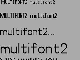 Running screen