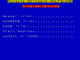 Running screen