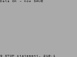 Running screen