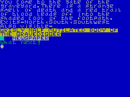 Running screen