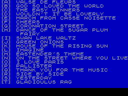 Running screen