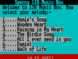 Running screen