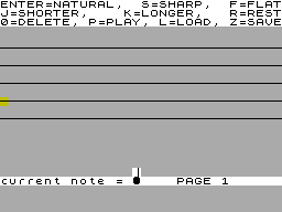 Running screen