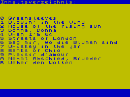 Running screen
