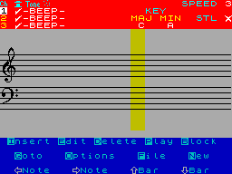 Running screen