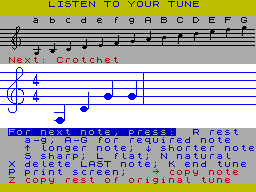 Running screen