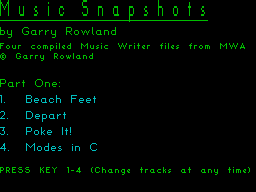 Running screen