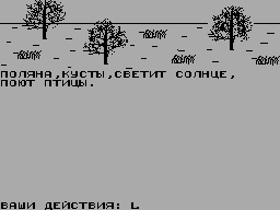 Running screen