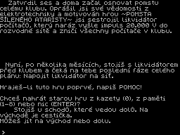 Running screen