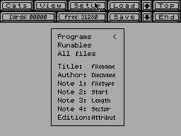 Running screen