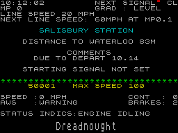 Running screen