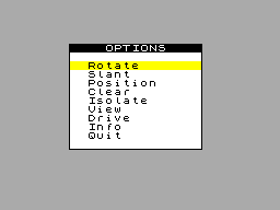 Running screen