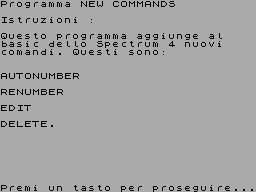 Running screen