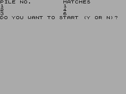Running screen