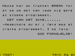 Running screen