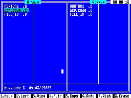 Running screen