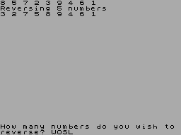 Running screen