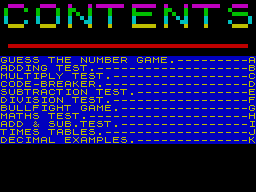 Running screen