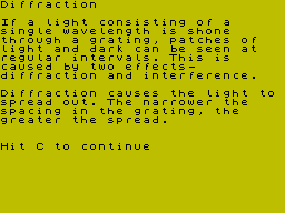 Running screen