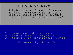 Running screen