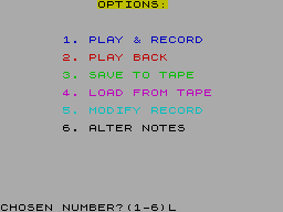 Running screen